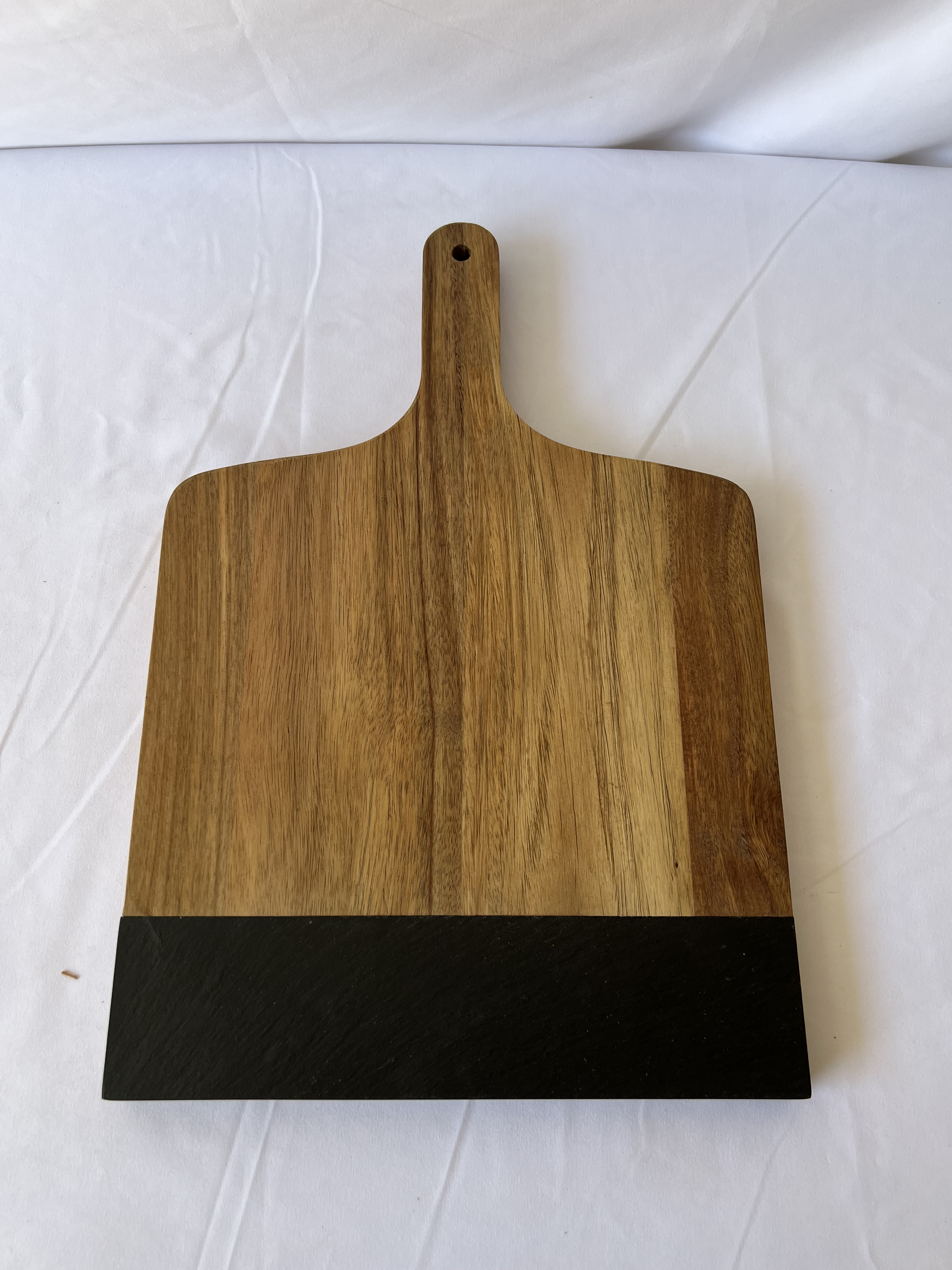 acacia wood slate pizza plate