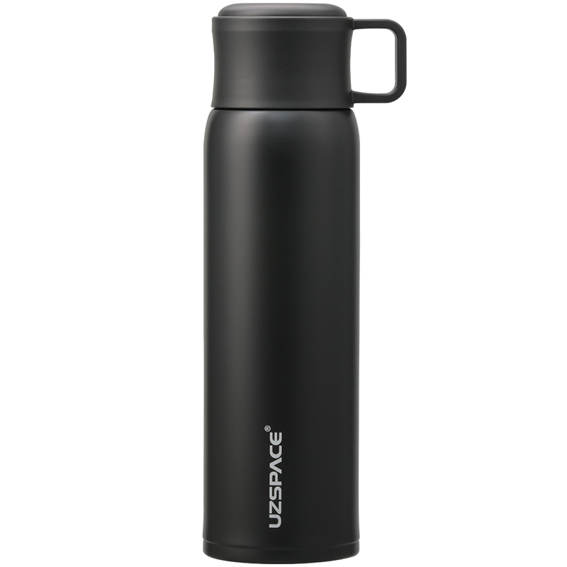 UZSPACE 470ml vacuum insulated stainless steel thermos water bottle for travel sports dairy drinking