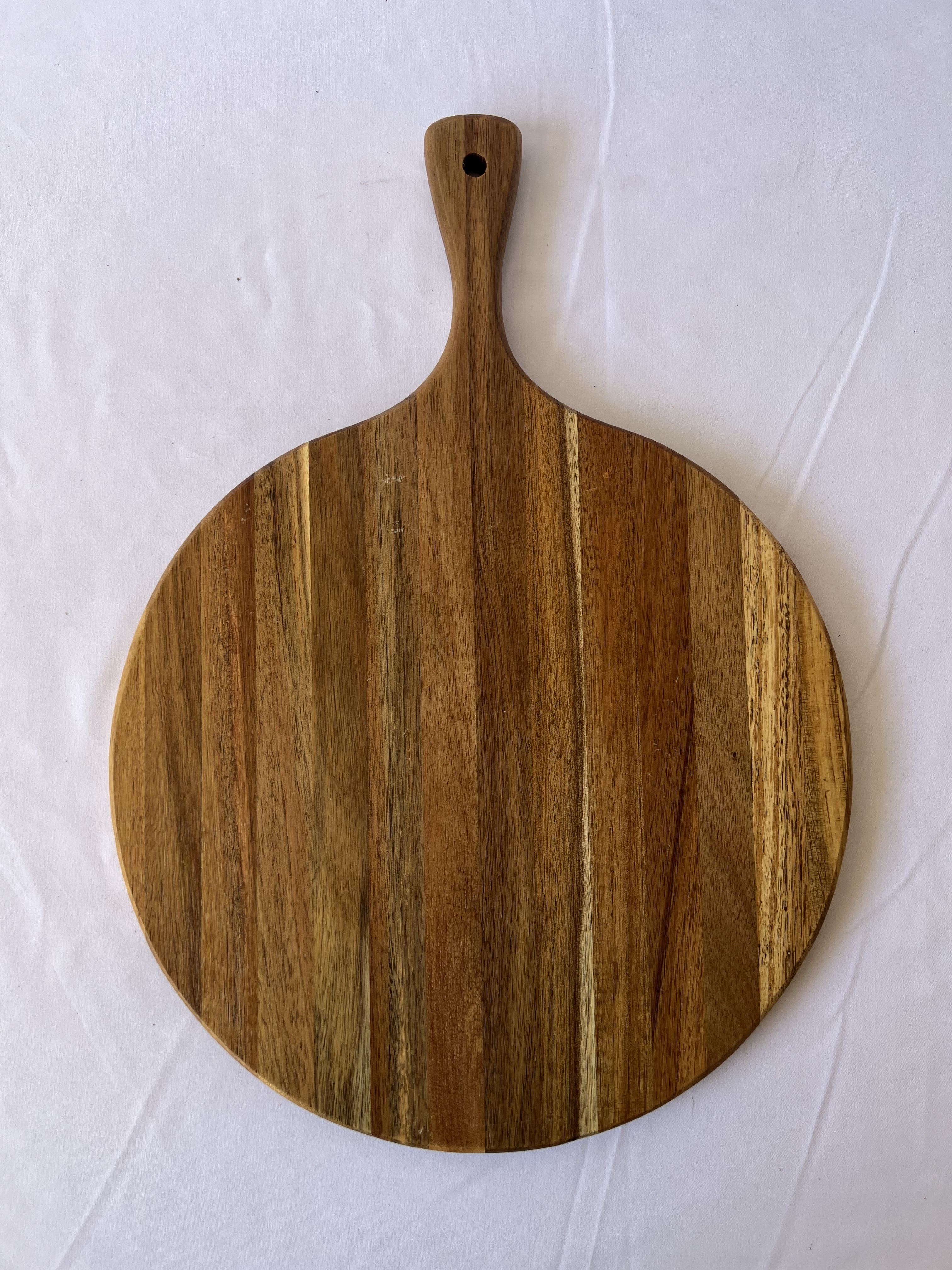 Acacia wood pizza board