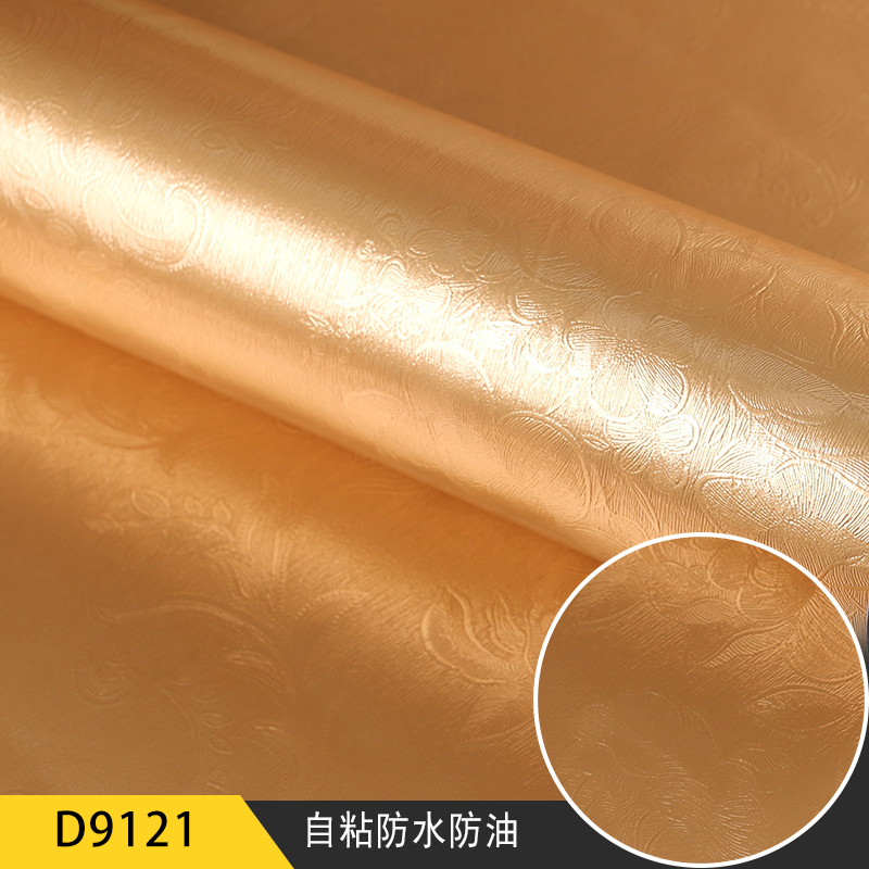 Pvc aluminum foil sticker kitchen sticker