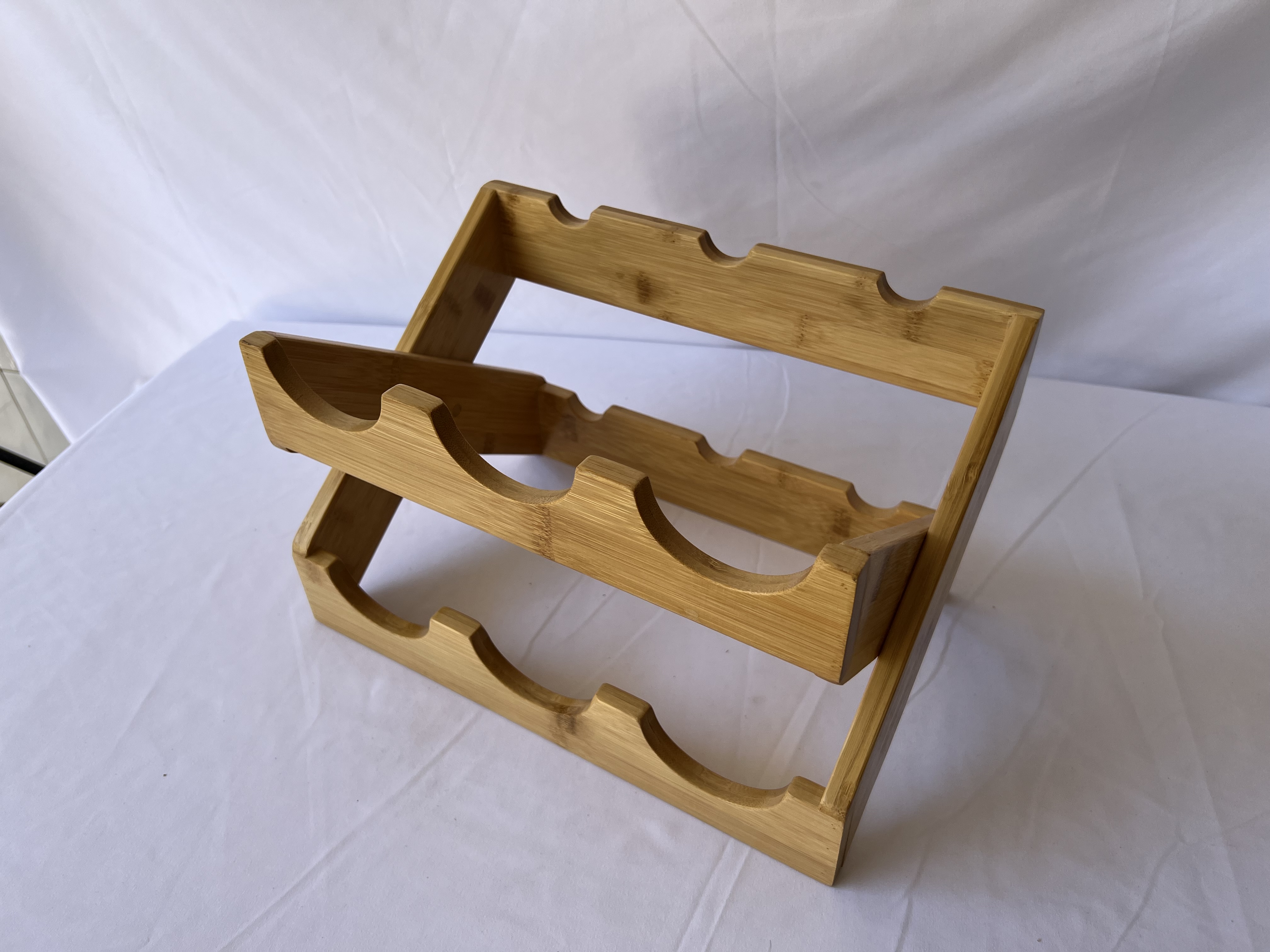 bamboo wine bollte rack