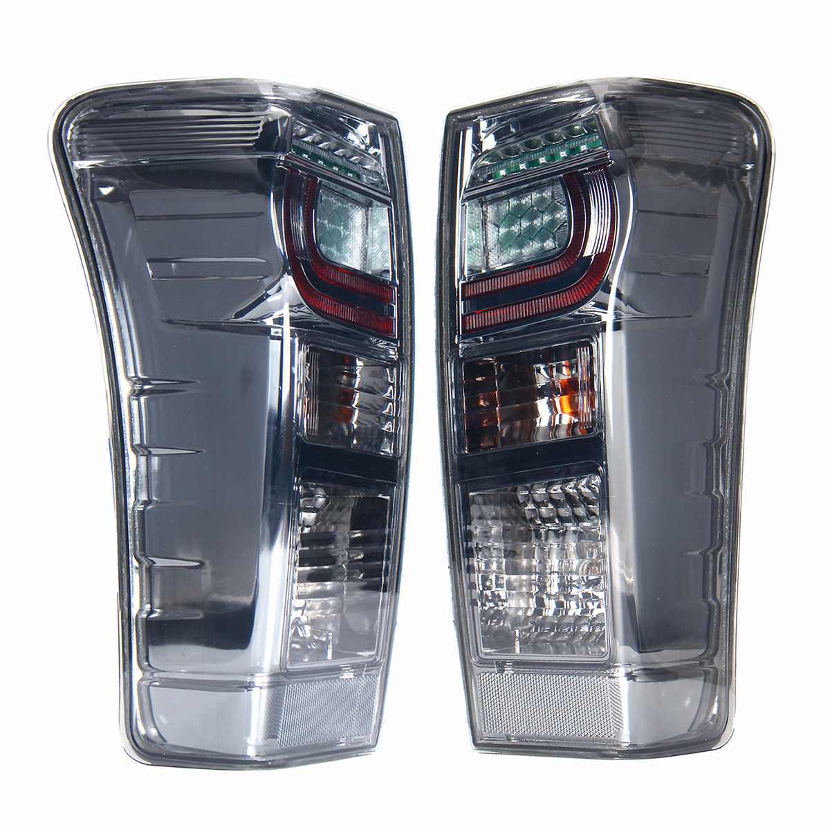 GELING auto parts manufacturer New Dmax 2019 smoke tail lamp rear lights led taillight for isuzu