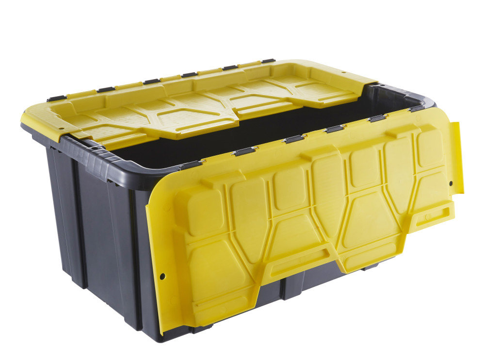 Pinyaoo 57L heavy duty box with flip lid