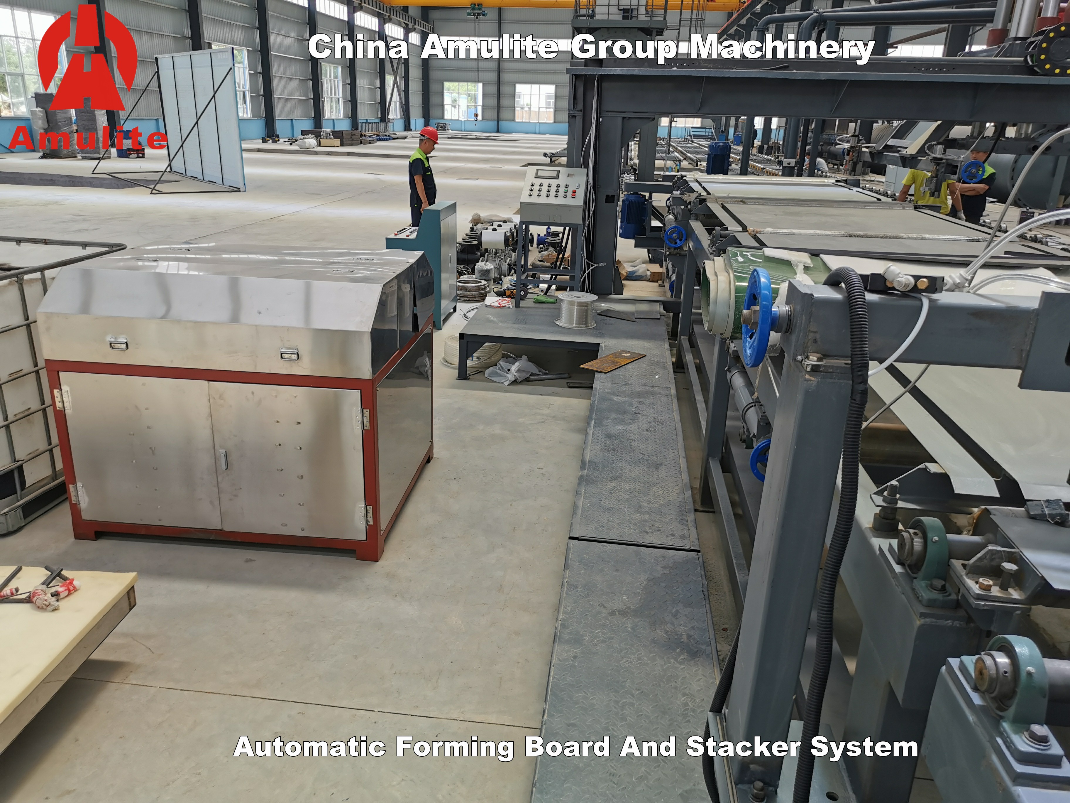 Fiber cement board making machine production line