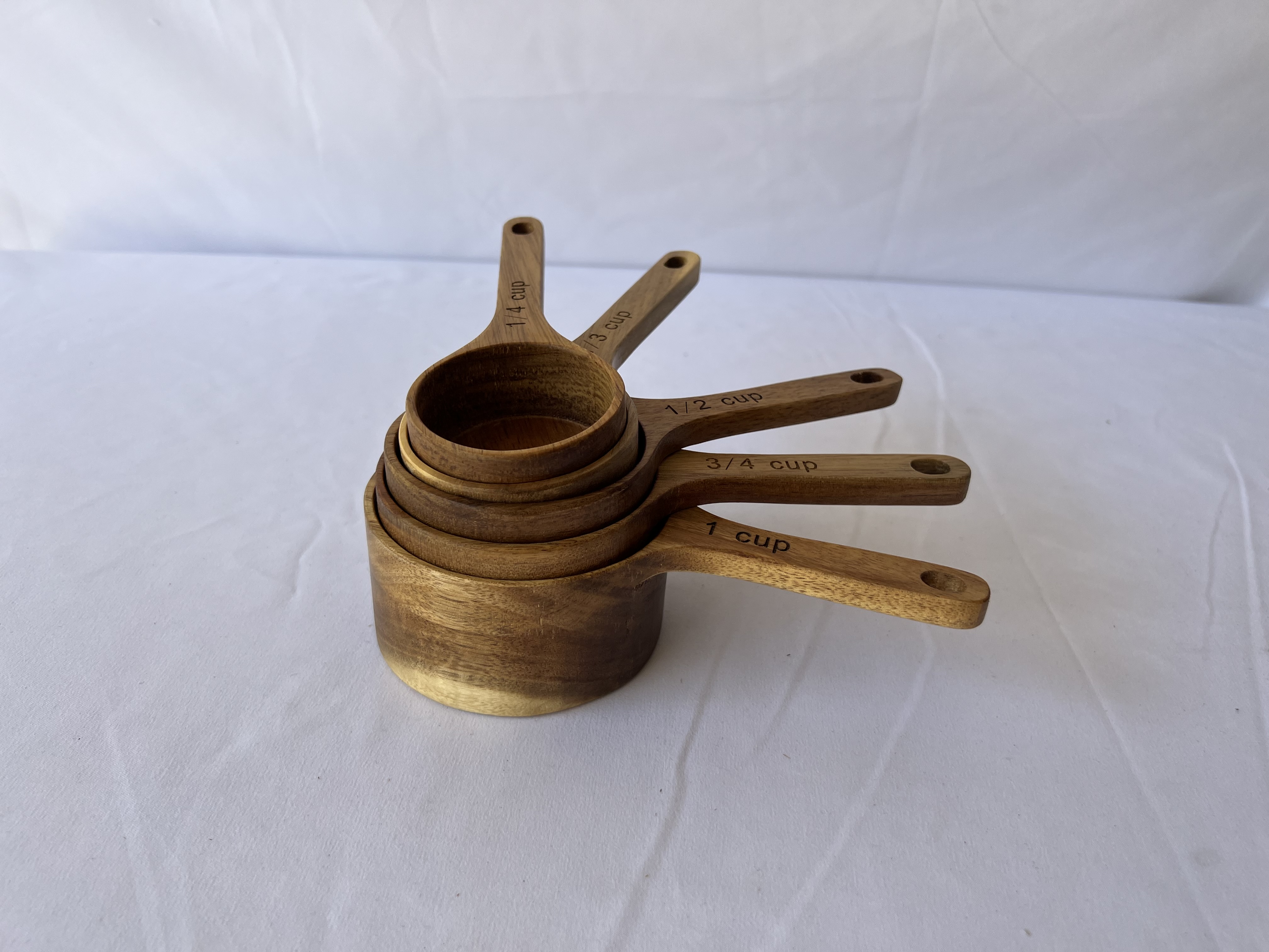 Acacia wood measuring spoon