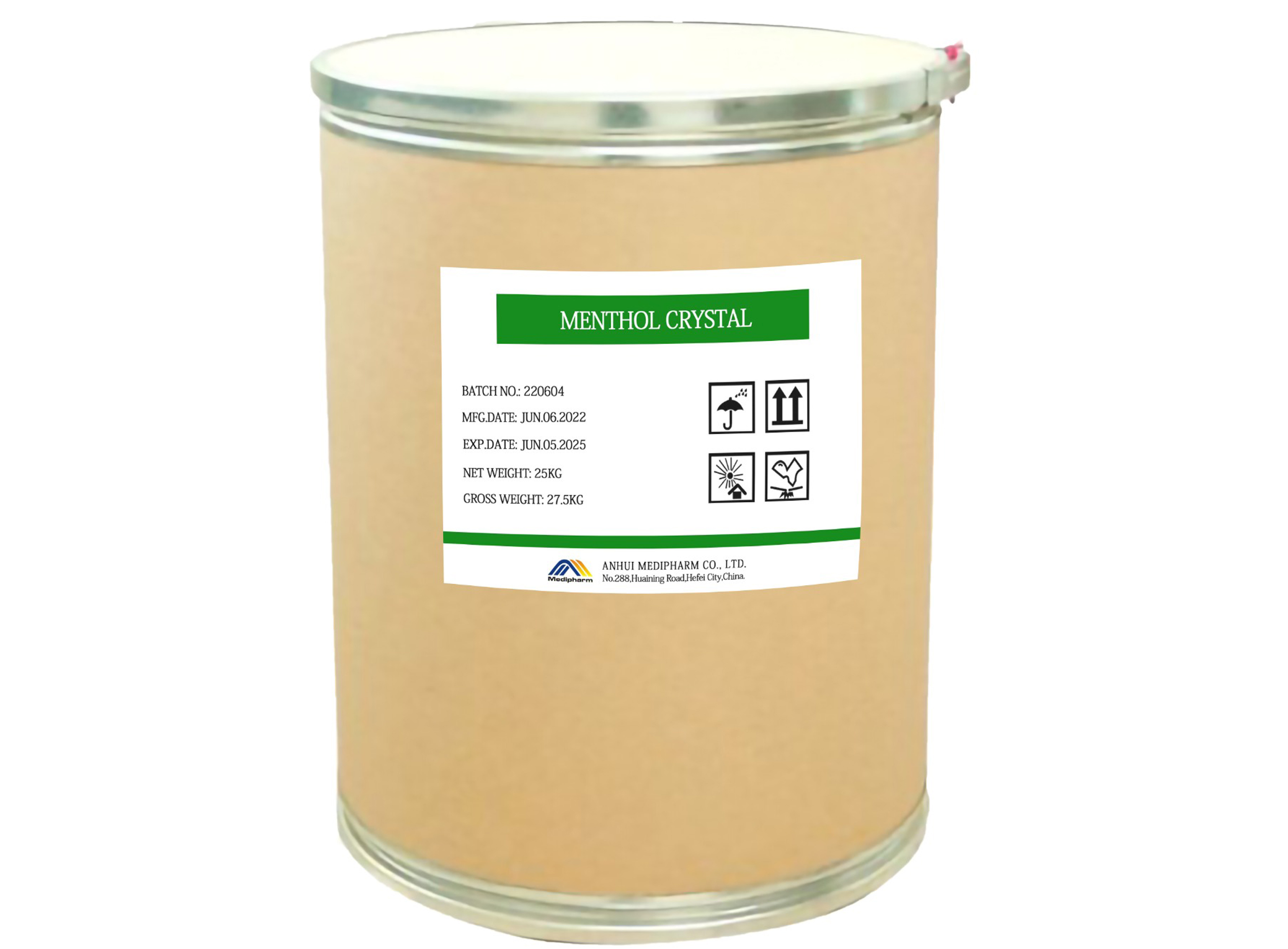 L-Menthol Crystal Natural 99% Mentha Haplocalyx Extract