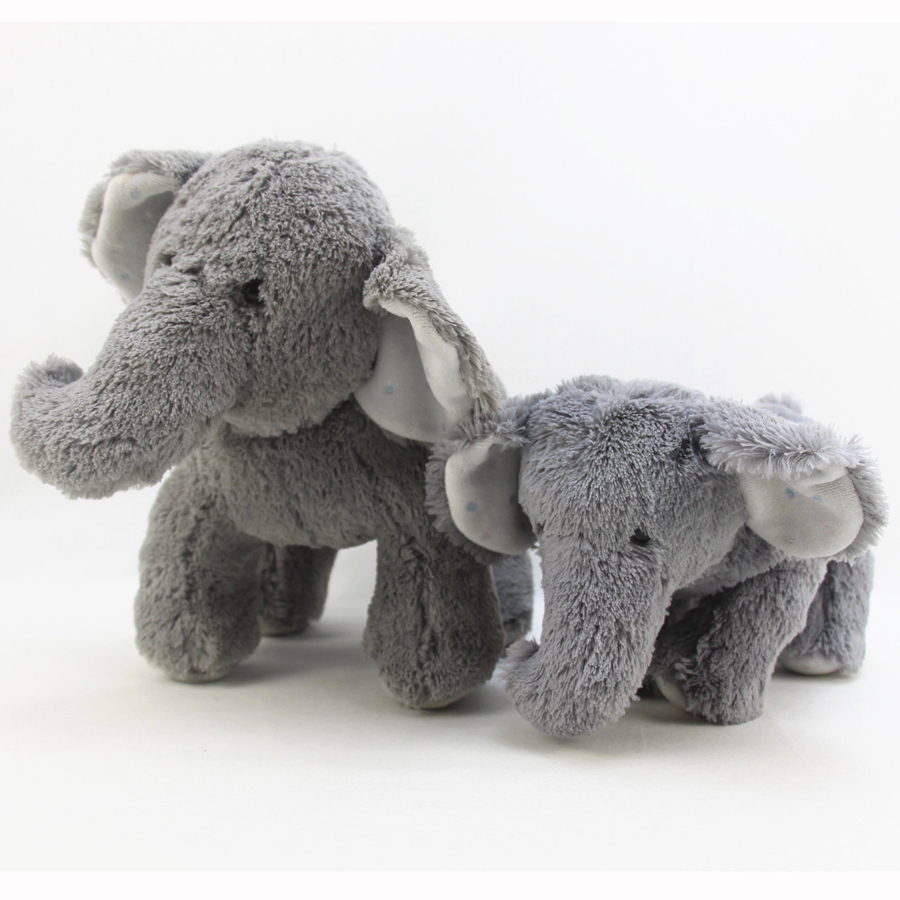 OAINI Elephant Plush Toy Creative Grey OEM Custom Big Ears Sublimation Wholesale Soft Toy Plush