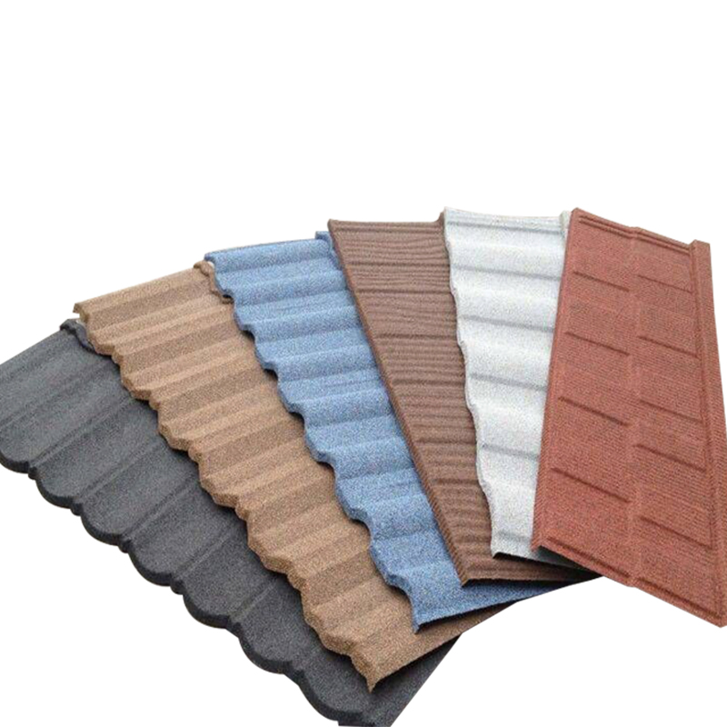 South Africa Colorful Building Materials Superior Quality Classic Stone Coated Metal Roof Tile