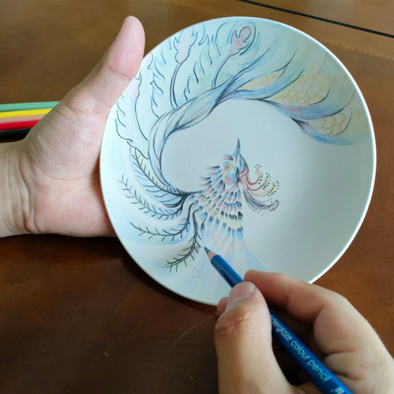 Leadur Underglaze Color Pencil