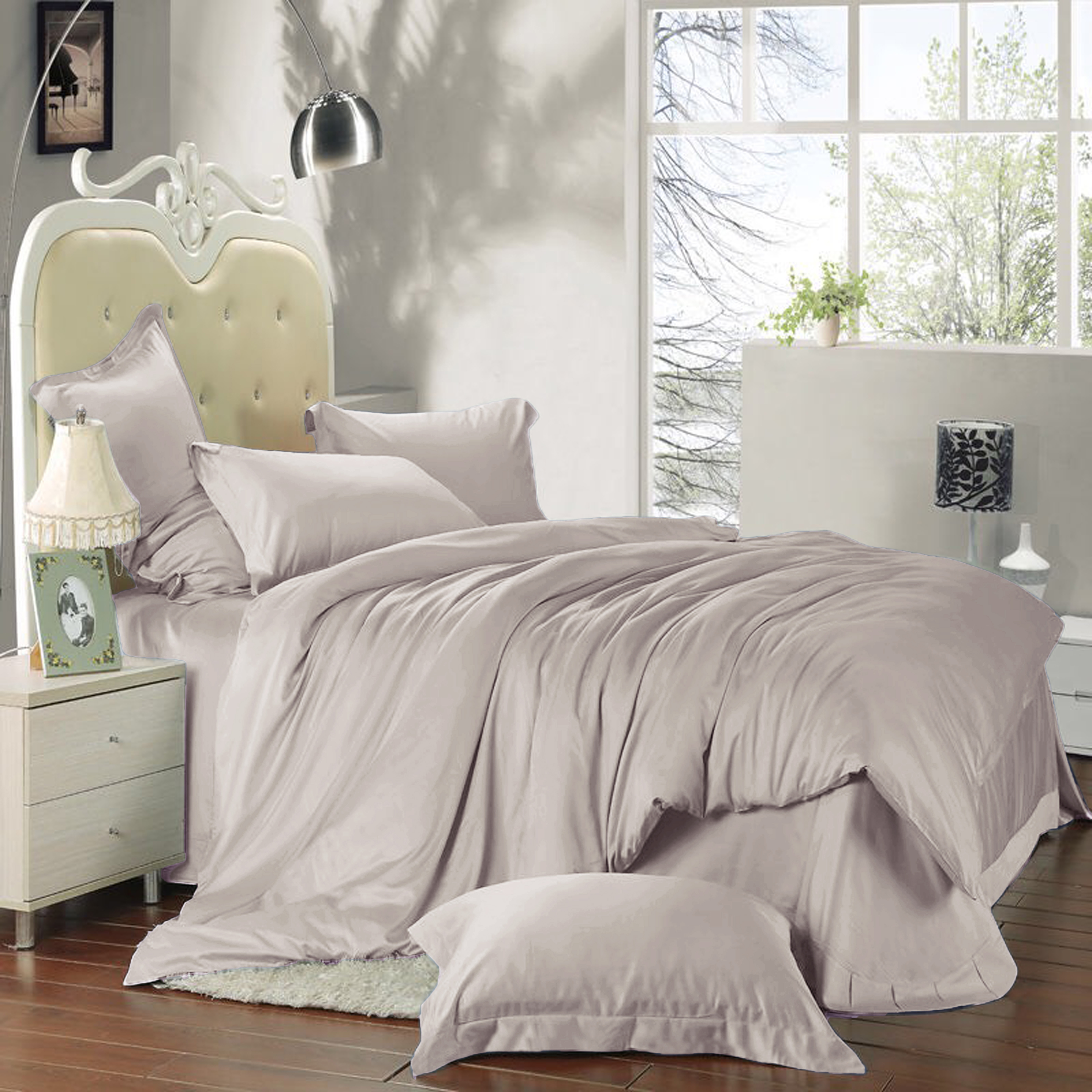 40s bamboo bedding sheet set/summer quilt