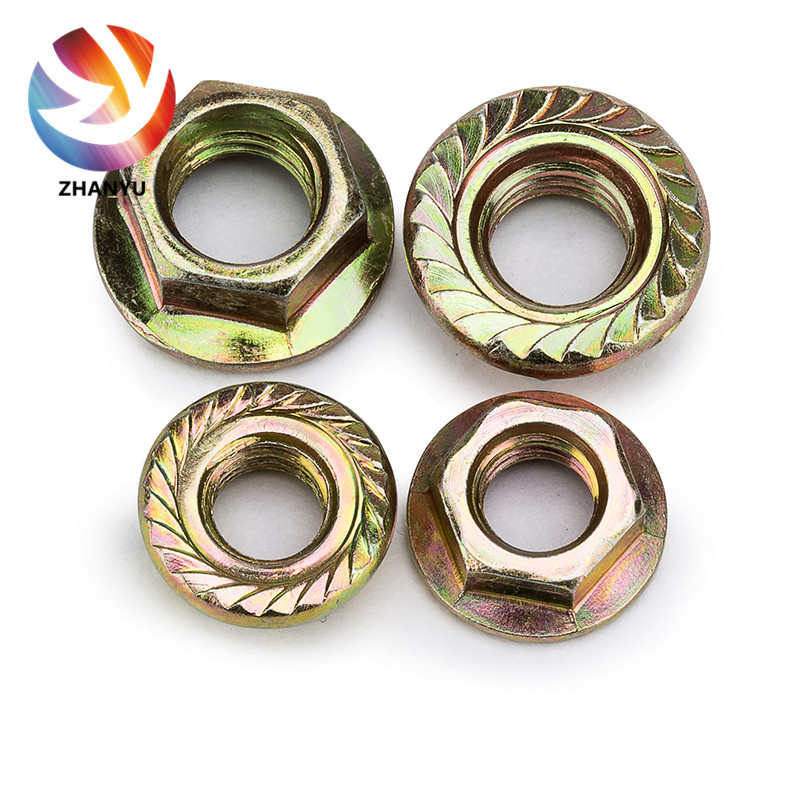 hex serrated flange nut