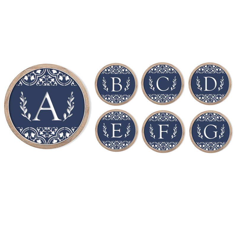 Personalized Round Wood Signs Wall Decor Gifts