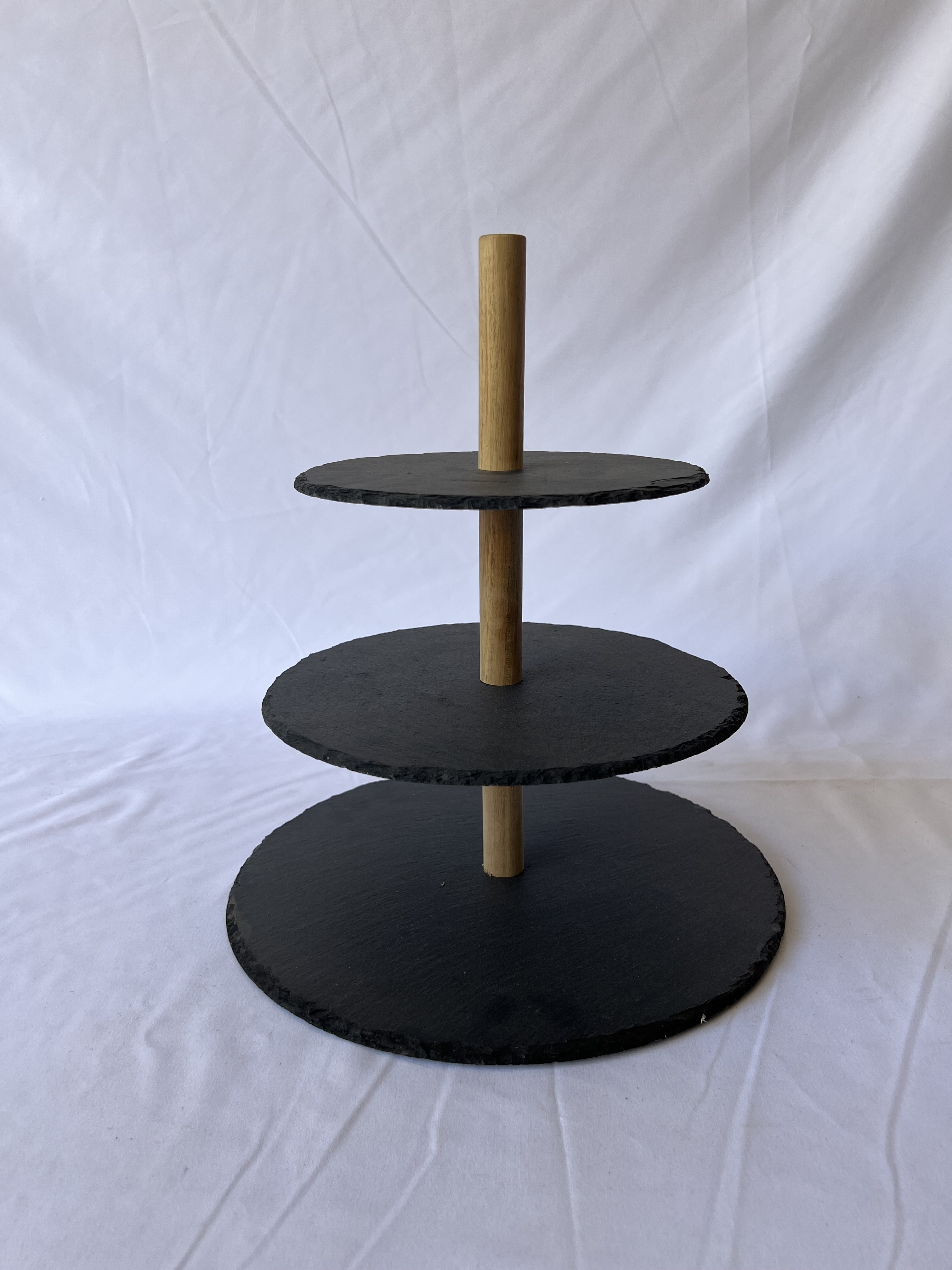 Slate cake stand