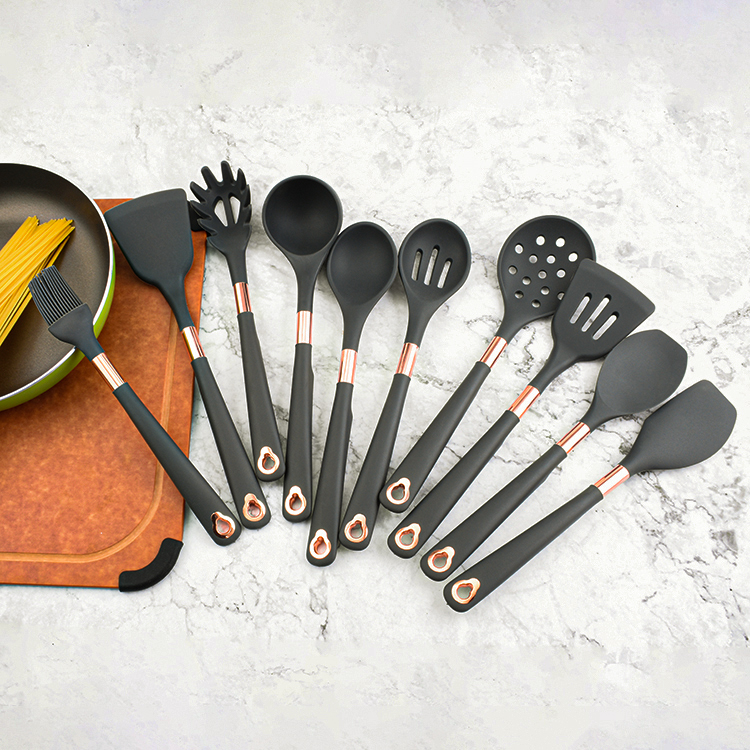 Silicone 10Piece Kitchen Utensils