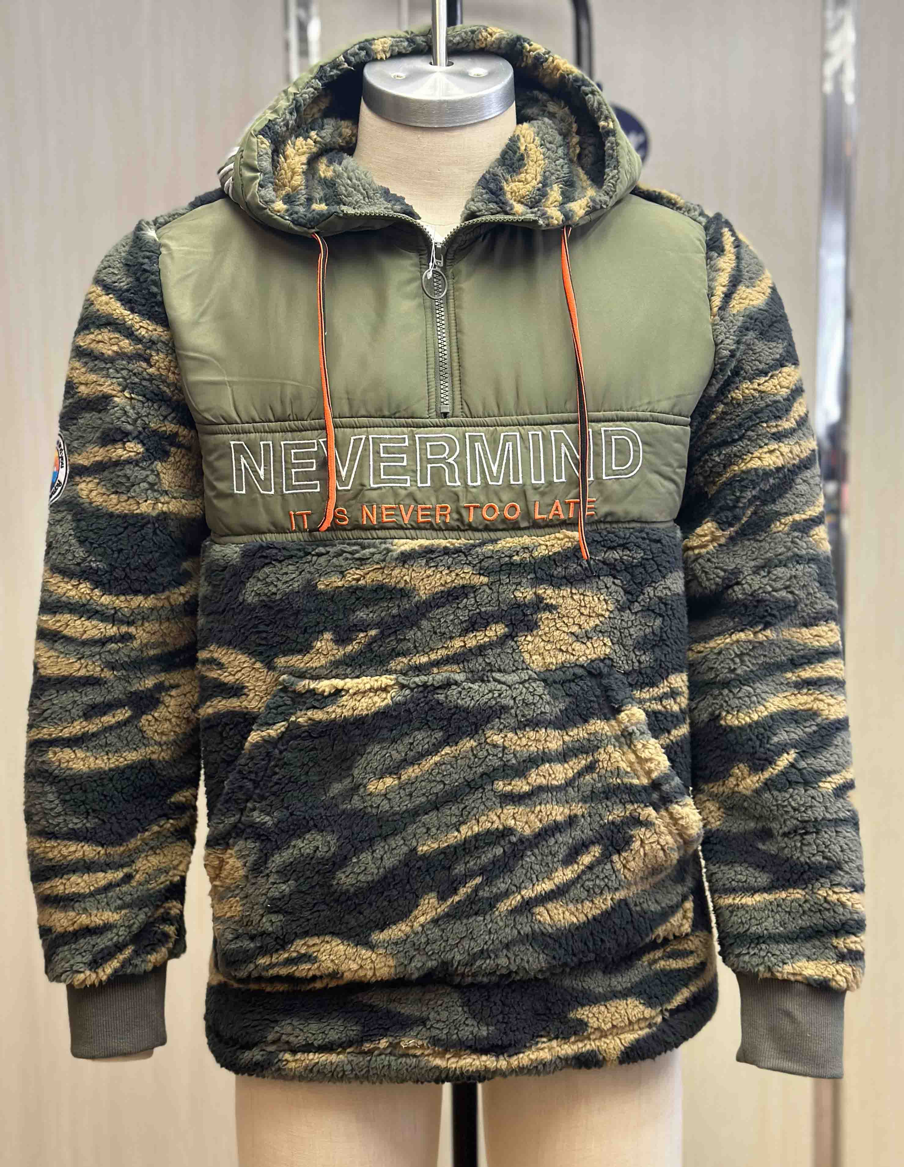 Man's polar fleece jacket