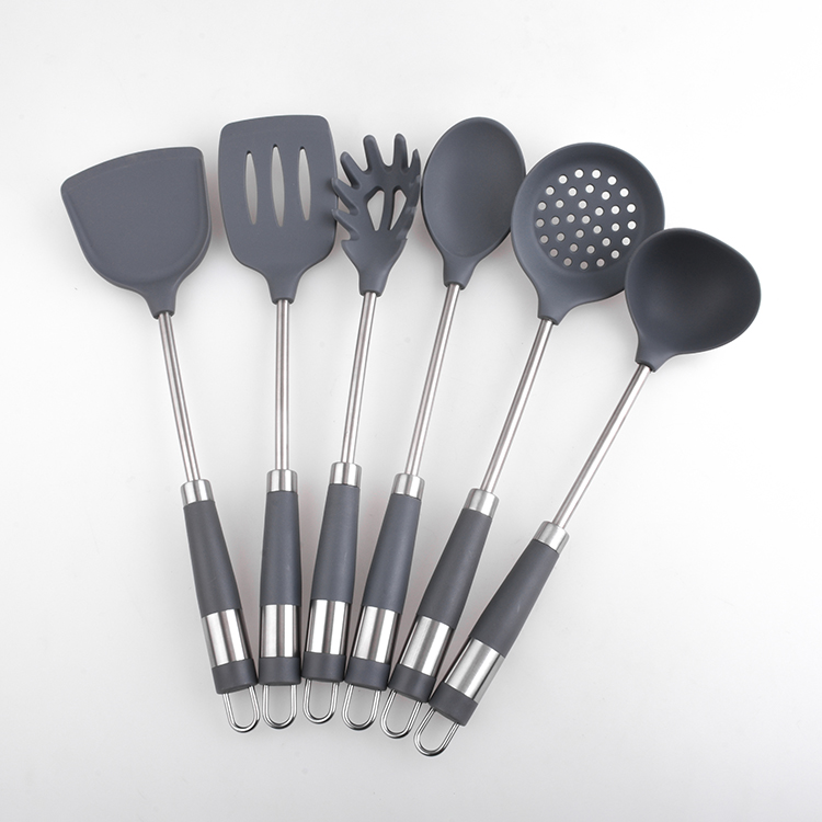 6Piece Silicone Kitchen Utensils