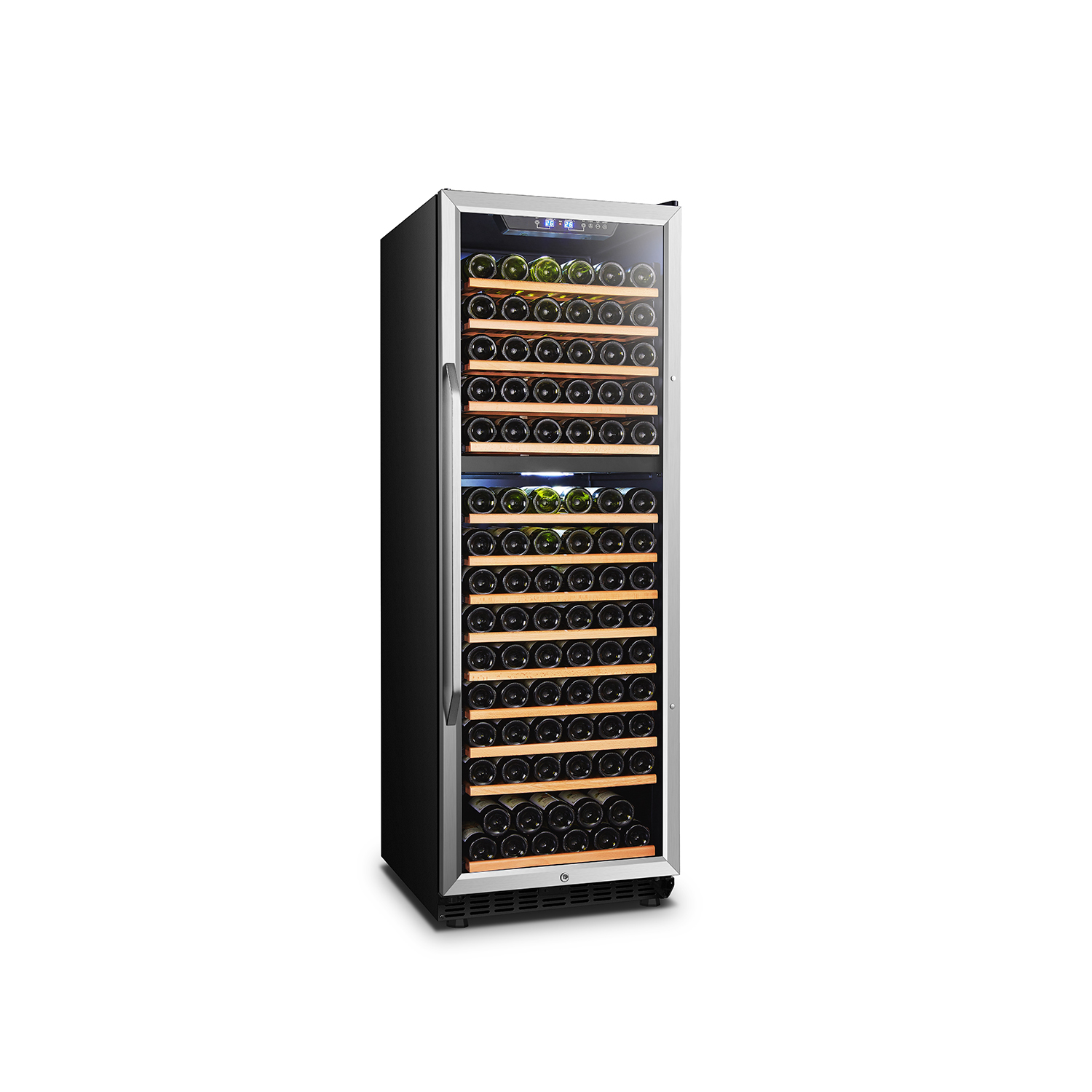 157~165 Bottles Free-Standing/Built-in Dual Zone Wine Refrigerator