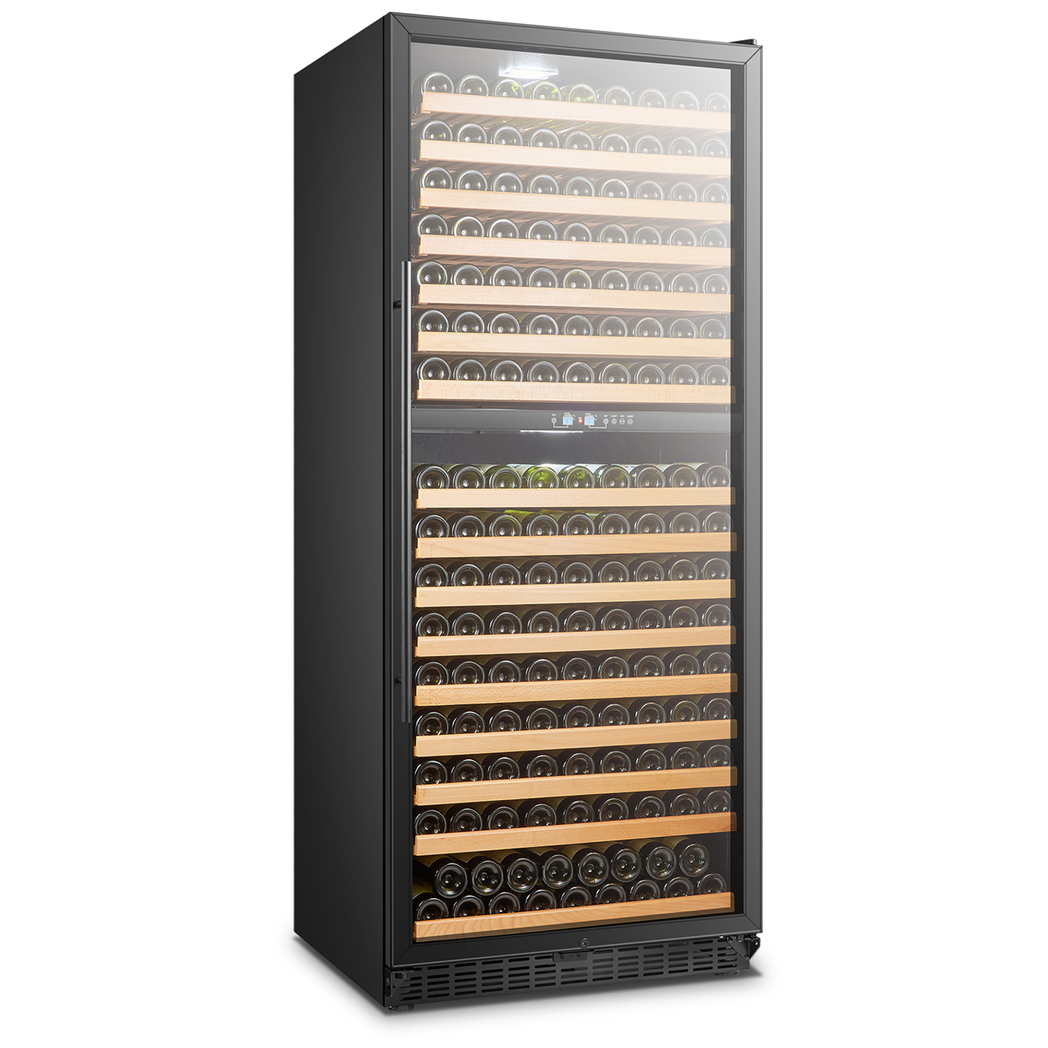 306 Bottles Dual Zone Commercial Wine Cooler/ Wine Cellar for Hotel and Restaurant