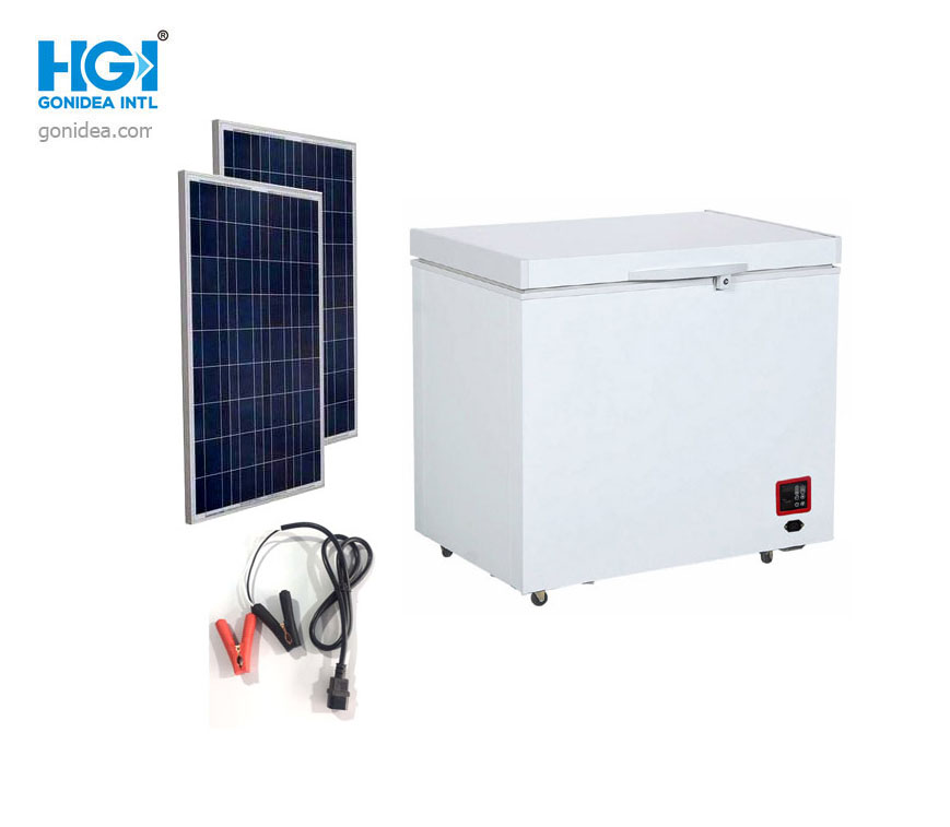 12V 24V Compressor DC Portable Solar Freezer
