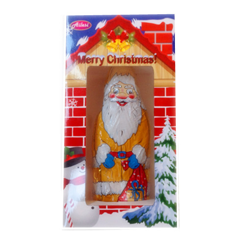 Xmas Santa with paper box