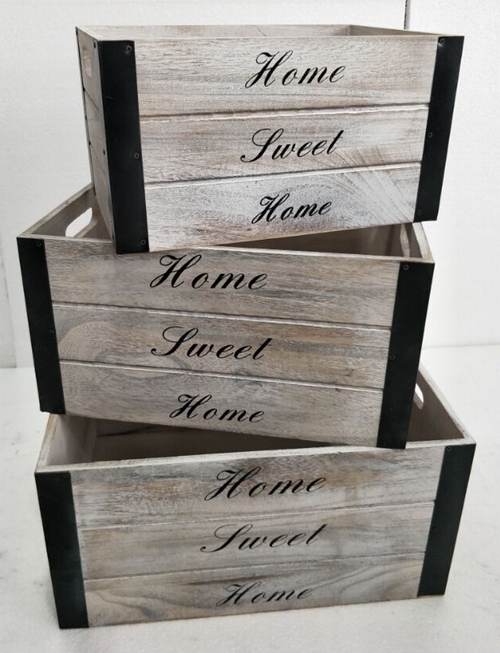 Wooden Storage Box