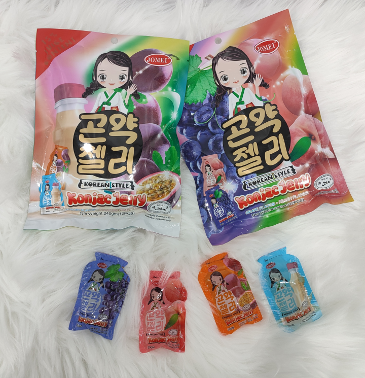 Konjac jelly fruit flavor jelly