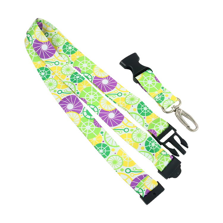Custom Polyester Heat Transfer Printing Lanyards with Logo Custom