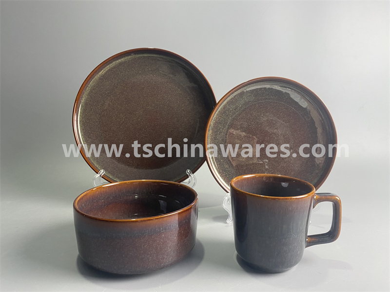 Reactive Glaze Dinnerware Set