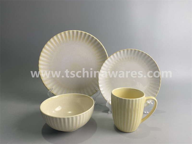 Reactive Glaze Dinnerware Set