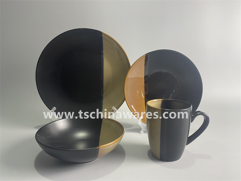 Reactive Glaze Dinnerware Set