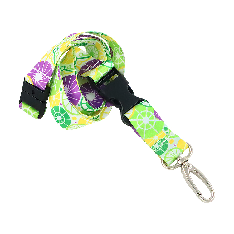 Lanyard Sublimation Woven Lanyard With Bottle Opener