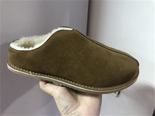 Moccasin Driving shoes Sheepskin Mule/Fake fur Slip on Sheepskin slippers Suede Clored Strap Binding