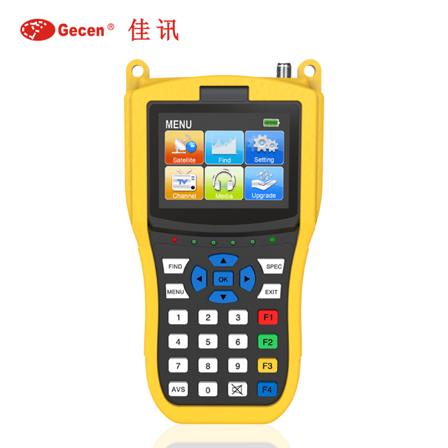 DVB-S2 digital satellite finder