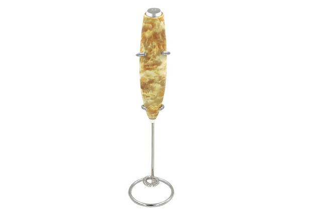 Milk Frother, Handheld Foam Maker, Milk Frother with stand