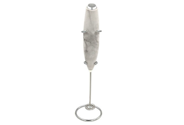 Milk Frother, Handheld Foam Maker, Milk Frother with stand