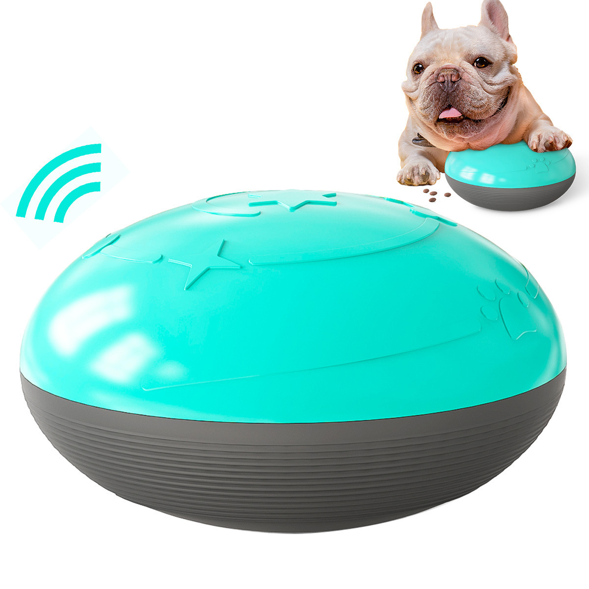 Pet Product Promotional Dog Toy Leakage Ball Sonic Ball Puzzle Slow Food Pet Chew Toy