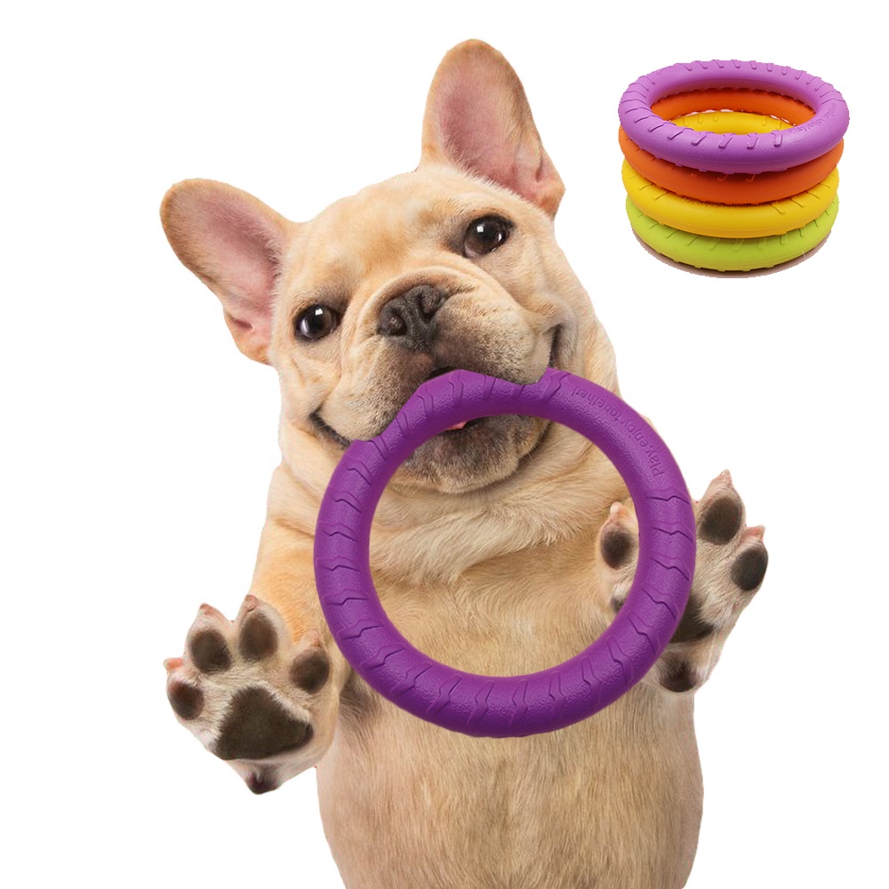 Wholesale Pet Products Interactive Training EVA Foam Floating Flying Disc