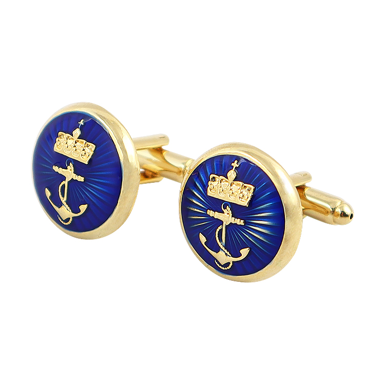 Elegant Custom Metal Professional Manufacturer Cufflinks Zinc Alloy Cufflinks