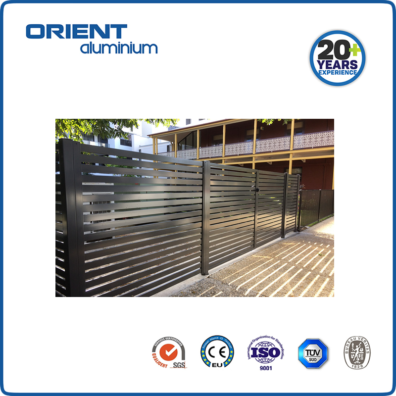 Factory Direct Sales Of Cheap Aluminum Privacy Aluminum Fence Durable Accept Custom