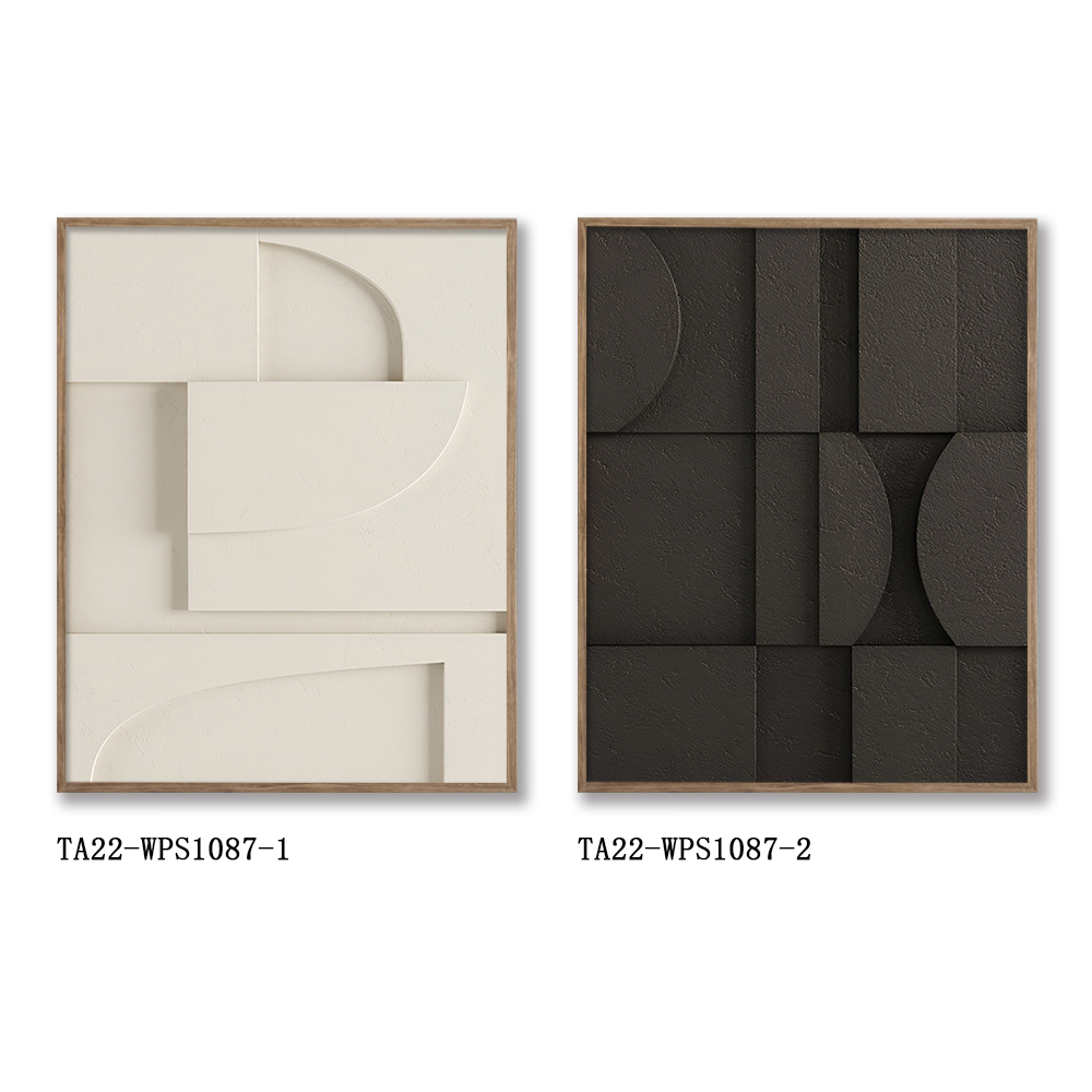 3D Poster Canvas Print PS Frame Hanging Picture