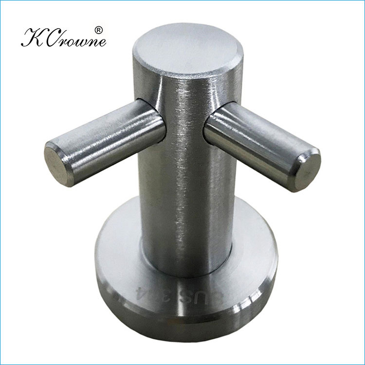 Wholesale Cheap Hardware Antirust 304 Stainless Steel Toilet Cubicle Partition Coat Hook for Sale