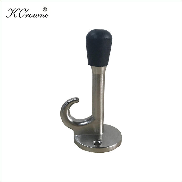 Hot Selling High Quality Cheap Antirust Durable Zinc Toilet Cubicle Partition Coat Hook For Sale