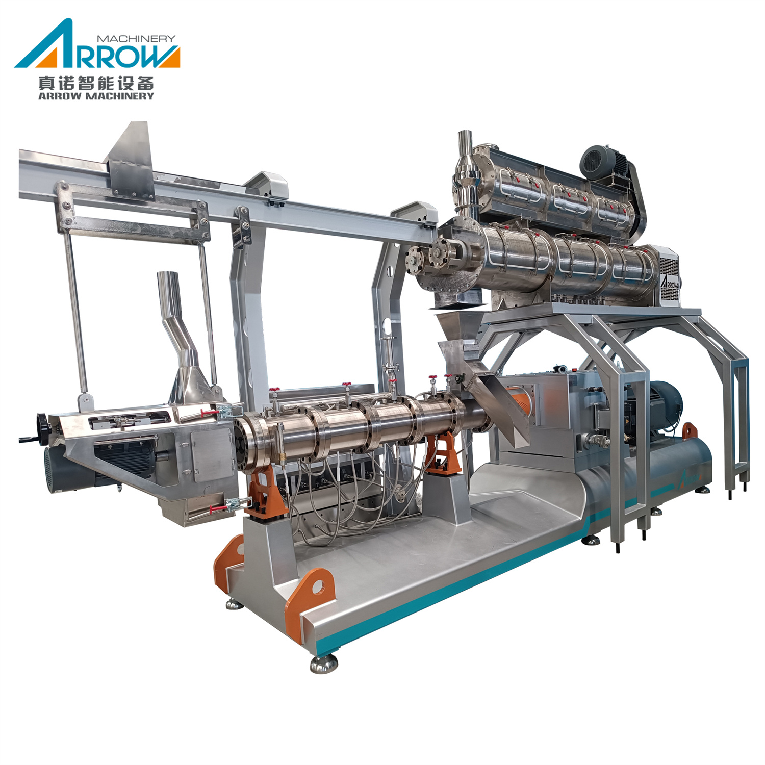 Large capacity fish feed production equipment floating fish feed submerged fish feed production line