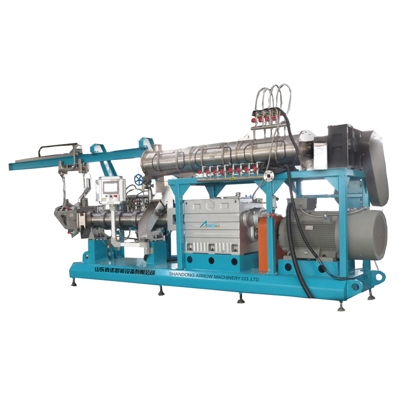 Sinking fish feed machine floating fish feed shrimp feed production line twin screw extruder