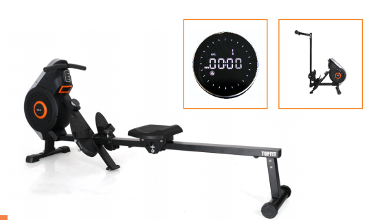 Air+ Programmable Magnetic Rowing Machine