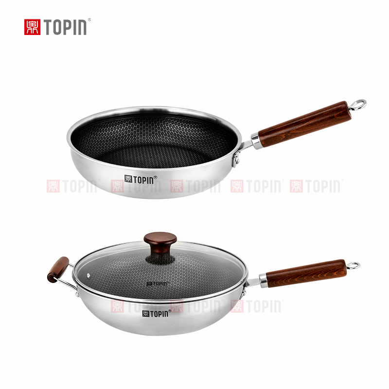 Topin tri-ply s/s 3pcs cookware set