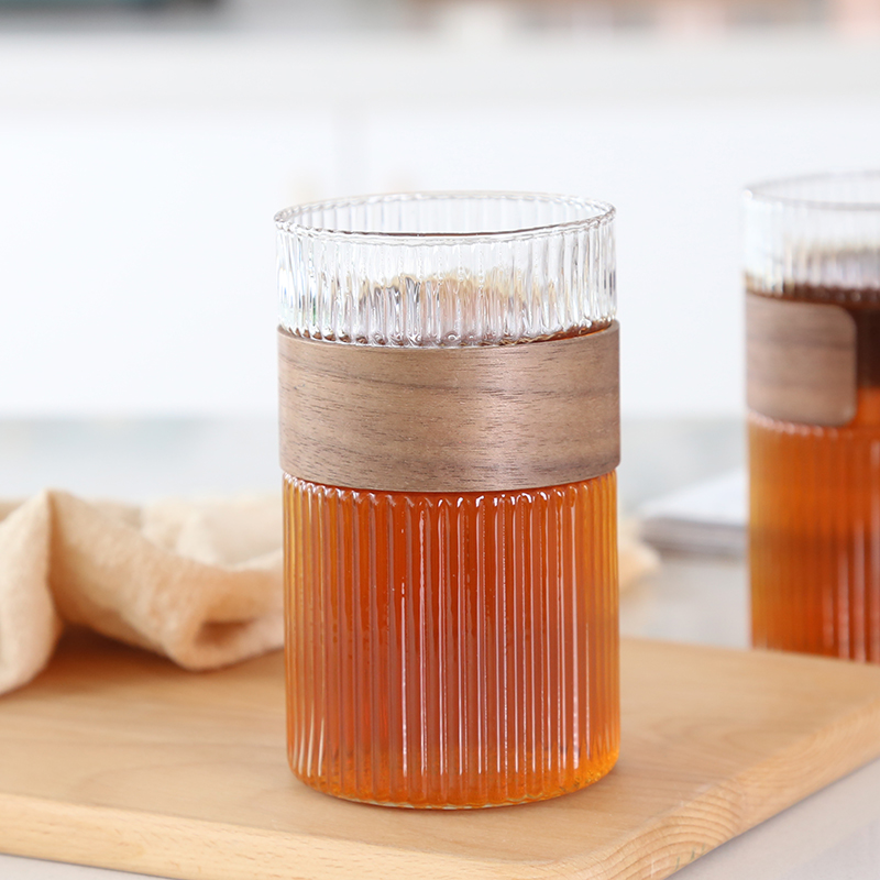 250ml borosilicate glass cup, Tea cup, milk cup, heat protection, heat insulation