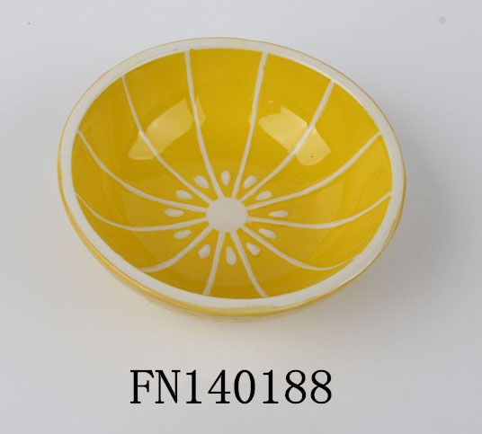 Ceramic lemon bowl