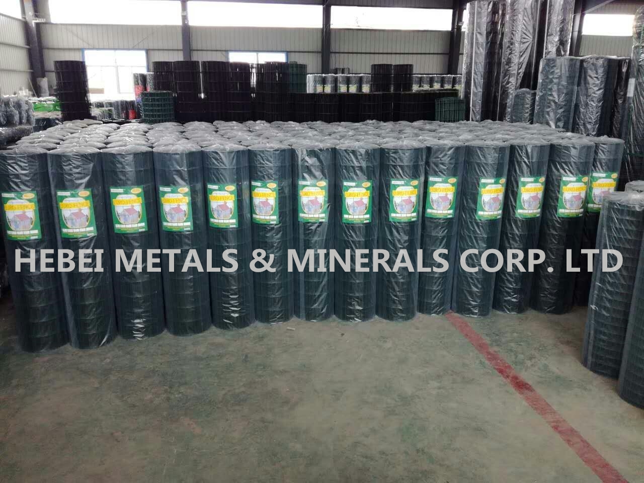 PVC coated welded wire mesh
