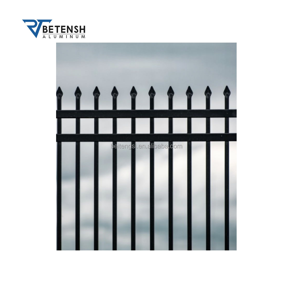Modern Design Aluminum Security Fence